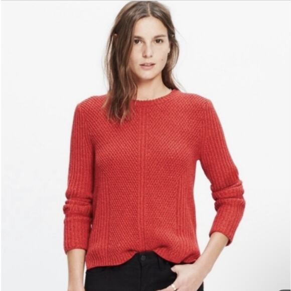 Madewell hexcomb texture sweater - Picture 1 of 9